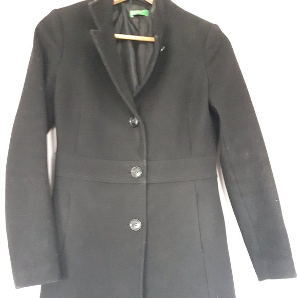 Womens Wool Overcoat - Picture 1 of 3